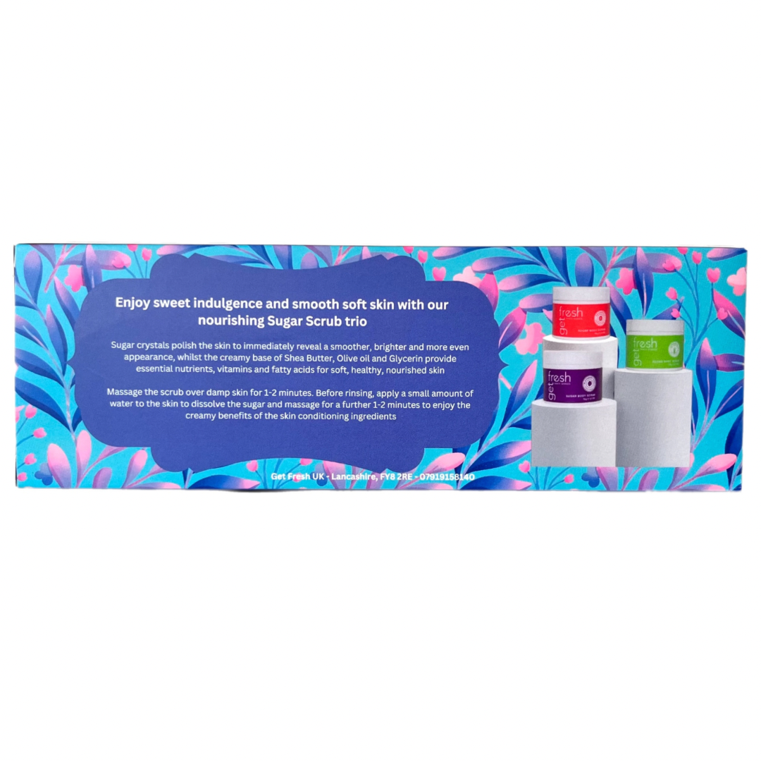Santa Monica - Sugar Addict Scrub Gift Box - Get Fresh UK