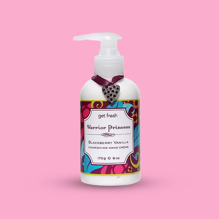 Warrior Princess Collection: Body Wash, Sugar Scrub, Body Creme, and Hand Creme - Get Fresh UK Bath & Body
