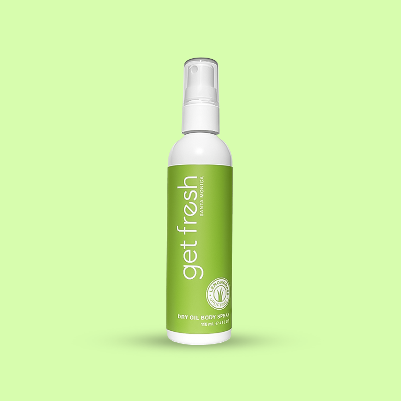Dry Body Oil Spray - Lemongrass 113ml - Get Fresh UK