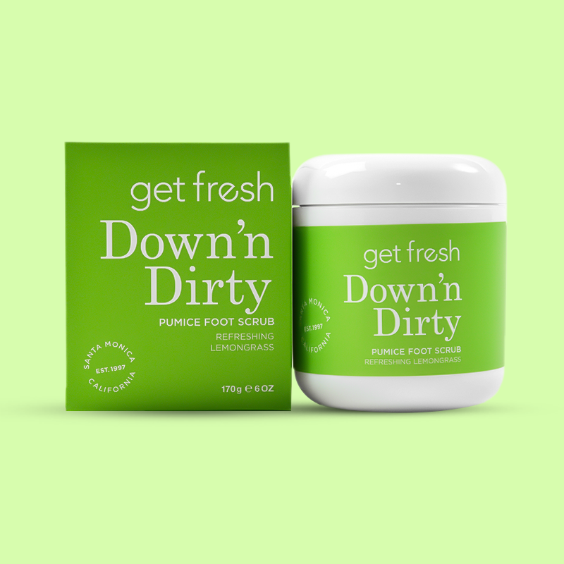 Down'n Dirty Pumice Foot Scrub - 170g - Get Fresh UK