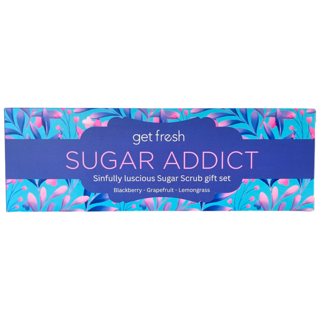 Santa Monica - Sugar Addict Scrub Gift Box - Get Fresh UK