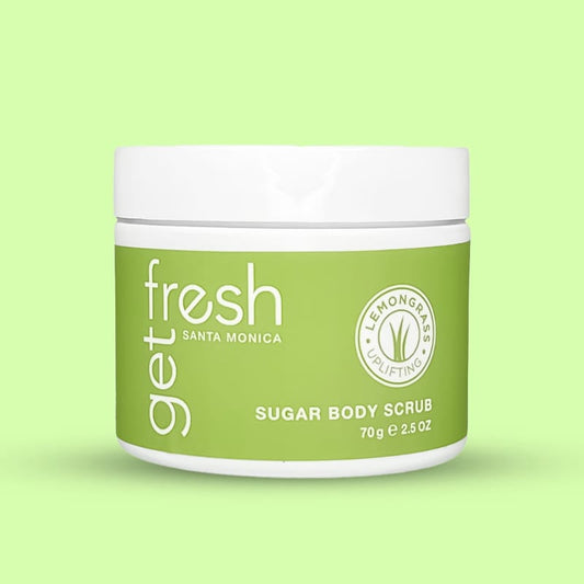 Sugar Body Scrub - Lemongrass Travel Size 70g - Get Fresh UK