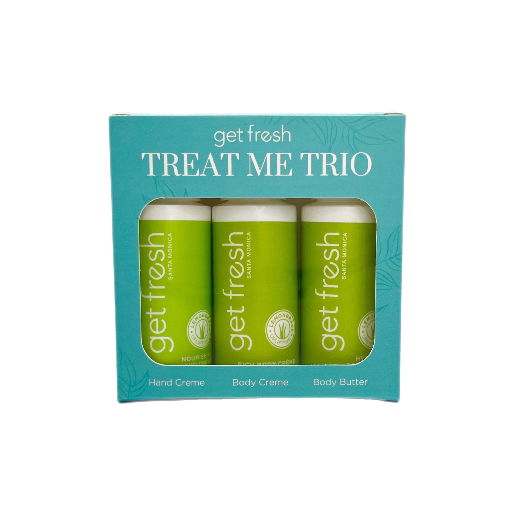 Santa Monica - Treat Me Trio Gift Box - Lemongrass - Get Fresh UK